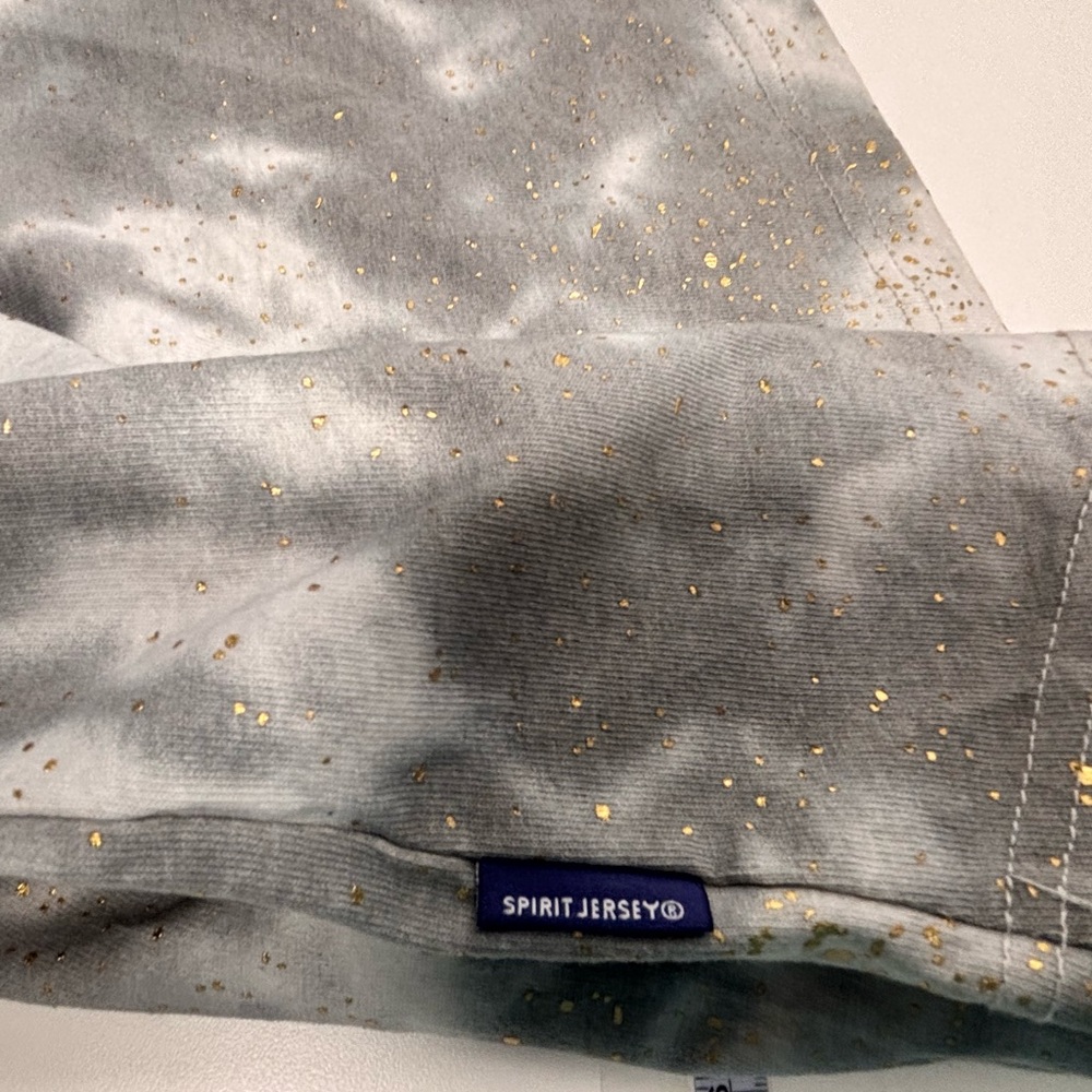 NWOT Disneyland Resort Spirit Jersey Grey Tie Dye Gold Castle Edition Large - Picture 6 of 13